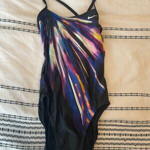 Nike black one piece swimwear 30/WMS4